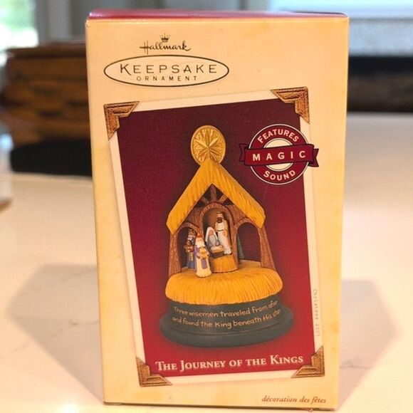 Vintage Hallmark Keepsake Ornament with Magic Sound "The Journey of the Kings" - Picture 1 of 10